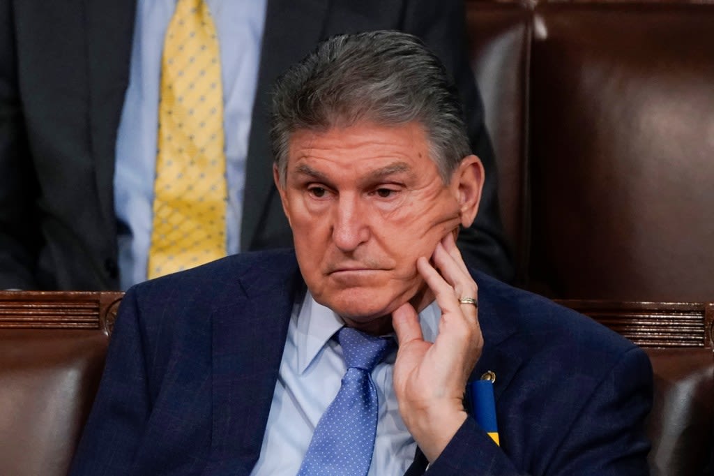 Sen. Joe Manchin, a Democrat turned independent, urges Biden to withdraw from the 2024 race
