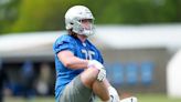 Second-year offensive lineman focused on elevating versatility for Lions