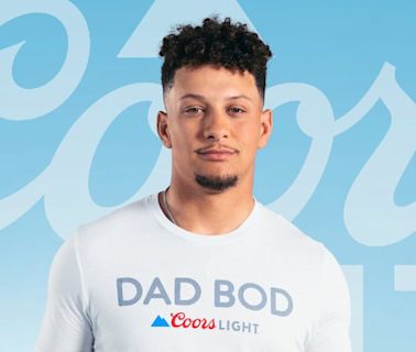 Patrick Mahomes Launches ‘Dad Bod’ T-Shirts With Coors Light