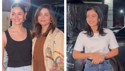 Amid no press previews, Alia Bhatt, Rashmika Mandanna, Neetu Kapoor, Karan Johar attend Jigra special screening. Watch