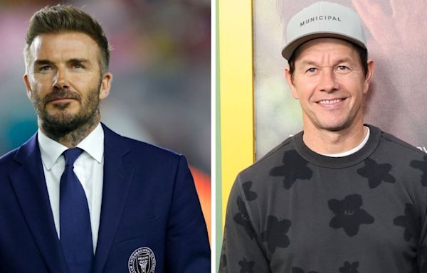 Mark Wahlberg Hits Back With Topless Video as David Beckham Sues