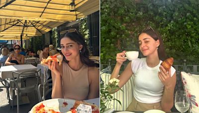 Eat, Pray, Love: Inside Ananya Panday's Milan Diaries. See Pics