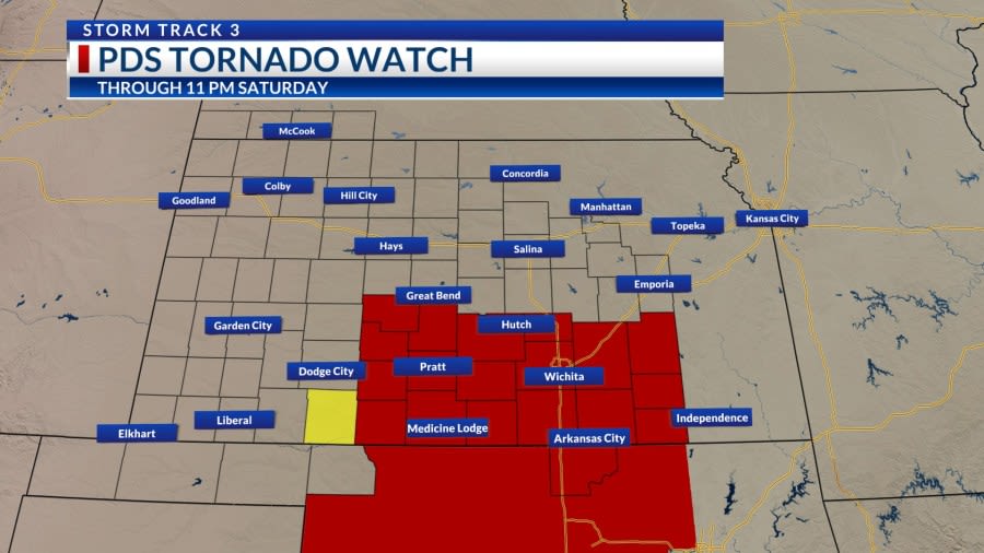 Storm reports: Severe storms cause damage in south-central Kansas