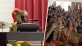 First grader sings ‘Peaches’ at a talent show and the crowd goes wild in viral video