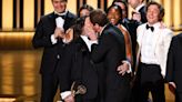 Emmys: ‘The Bear’ Star Ebon Moss-Bachrach Kisses Matty Matheson After Best Comedy Series Win