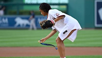 Washington Spirit's Croix Bethune suffers season-ending knee injury throwing ceremonial pitch