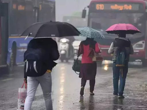 Heavy rain brings relief to Delhi-NCR: More showers expected - The Economic Times