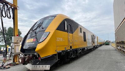 VIA Rail Canada unveils specially painted corridor trainset - Trains