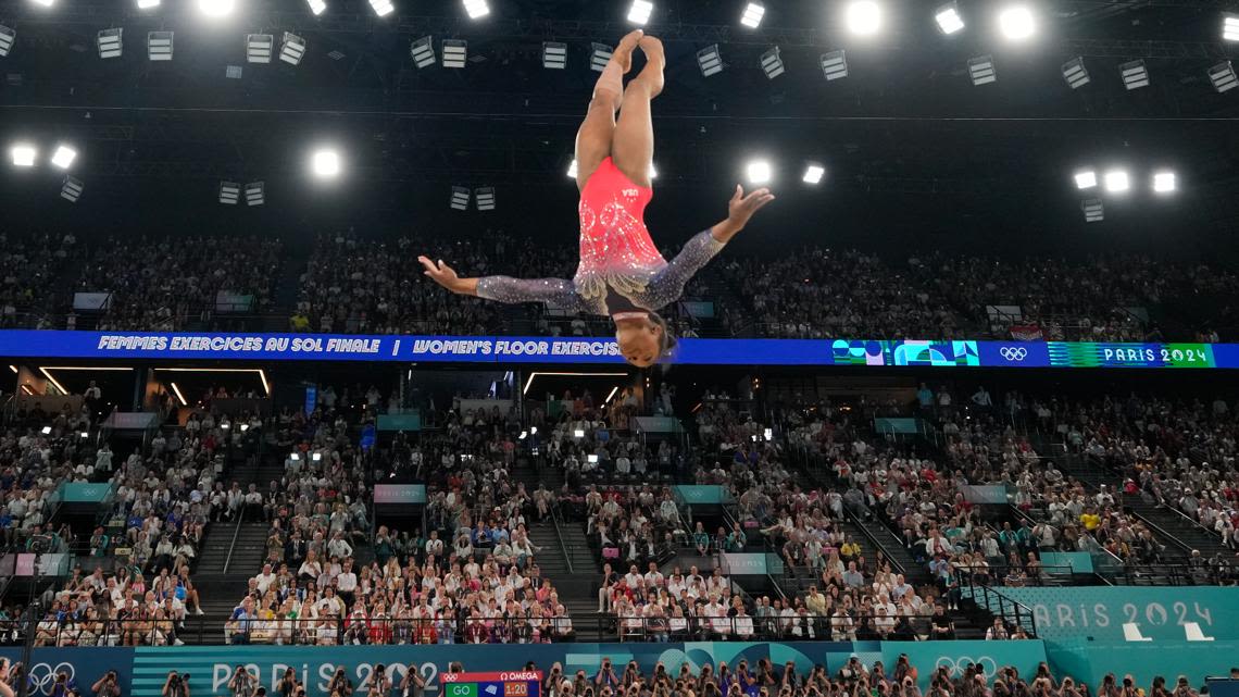 How did Simone Biles, Jordan Chiles do in floor exercise finals?