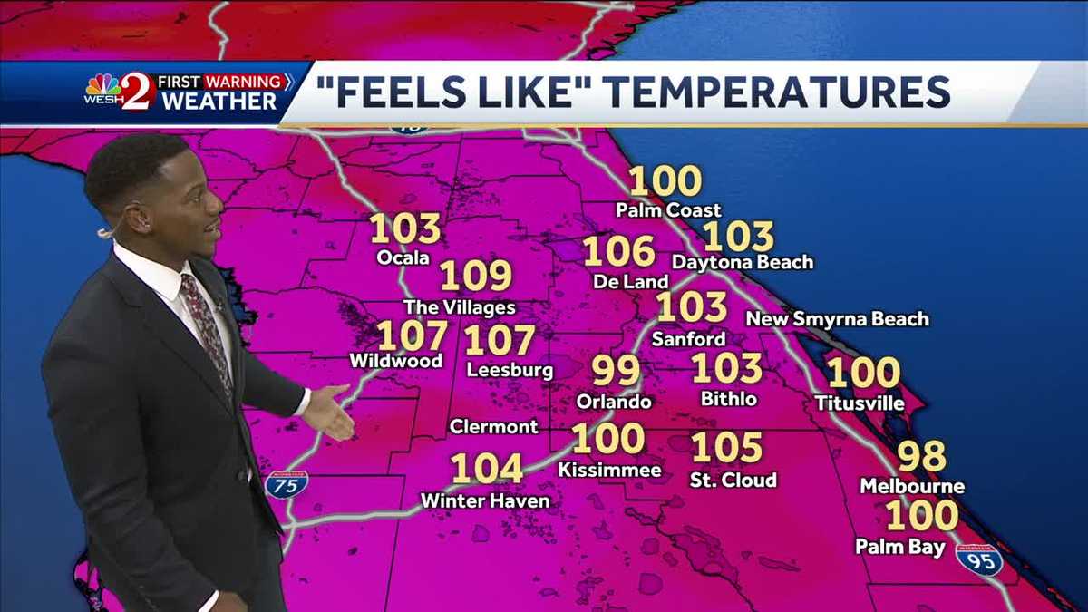 Impact Weather Afternoon: High Heat and Humidity Prompts Heat Advisory