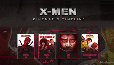 How 'Deadpool and Wolverine' fits into the X-Men movies' messy timeline