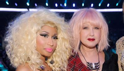 Nicki Minaj & Cyndi Lauper Perform ‘Pink Friday Girls’ & Share Heartfelt Moment at NYC Concert: Watch