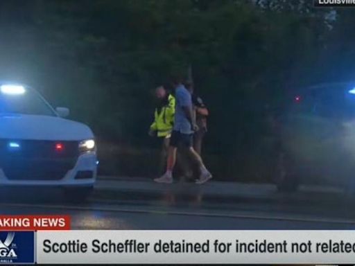 Scottie Scheffler, detenido por la policía antes de la segunda jornada del PGA Championship