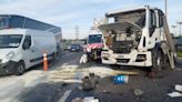 Otro choque fatal en la Panamericana: un camión volcó y el chofer murió arrollado por su propio vehículo