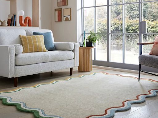 Dunelm’s sell-out wave rug is finally back in stock – it has already taken over some of the most stylish floors on Instagram