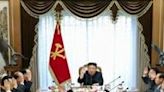 The latest attempt by the government of North Korean leader Kim Jong Un (C) to put a military spy satellite in orbit has failed, Pyongyang announced