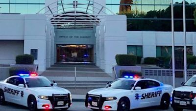 Santa Clara County sheriff's deputies hit bystander's car during stolen car chase