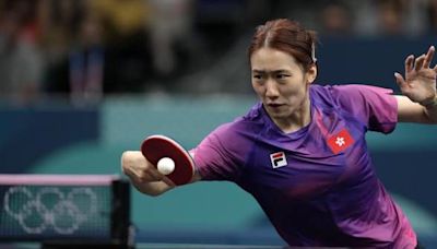 巴黎奧運｜不敵日本球手 朱成竹乒乓球女單32強止步
