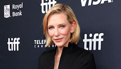 Cate Blanchett Rocks Recycled Spoons (Again!) for 'Disclaimer' Red Carpet at TIFF: 'See You Spoon'