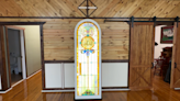 Stained glass window now a shining reminder of old Baring church