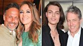 Elizabeth Hurley’s Exes Hugh Grant and Arun Nayar Support Her and Son Damian at Film Premiere