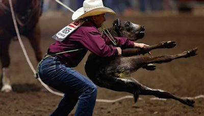 Martinsdale's Walker Story, Lewistown's Sage Henderson pace Montanans at NHSRA Finals on opening night