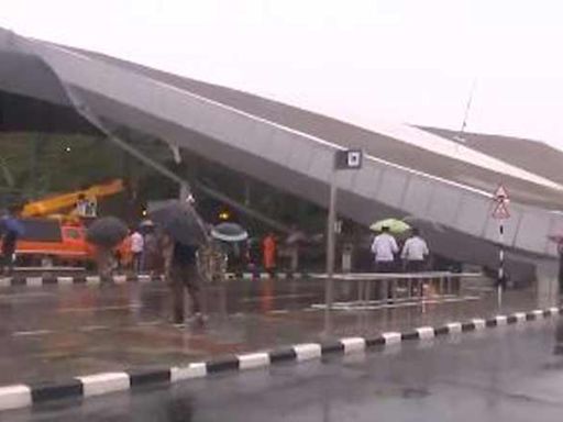 Watch: Roof of Delhi airport's Terminal-1 collapses; 6 hurt