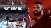 Argentina usa música de Kendrick Lamar para responder Drake após aposta milionária em vitória do Canadá