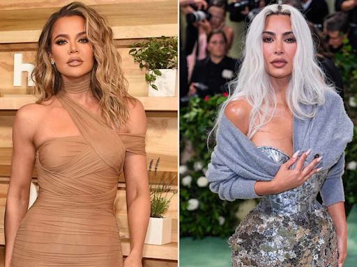 Khloé Kardashian Reacts to Sister Kim’s Dramatically Tight Corset at 2024 Met Gala: ‘Holy Smokes Batman’