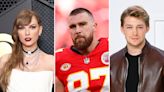 Taylor Swift Reacts to Travis Kelce’s Shade at Ex Joe Alwyn: ‘She Loves That Her Guy Is Proud’