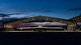 First official photos of US nuclear stealth bomber that looks like a UFO in flight