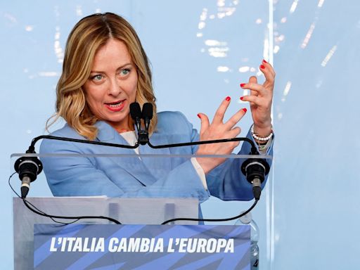 Giorgia Meloni presenta su candidatura a las elecciones europeas como un plebiscito a su gestión