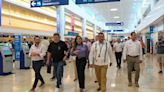 Mara Lezama realiza inspección en el Aeropuerto Internacional de Cancún para mejorar su operación | El Universal