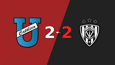 U. Católica (E) e Independiente del Valle firman un empate en dos