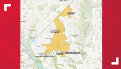 MAP: Here's who is under a boil water advisory in DC