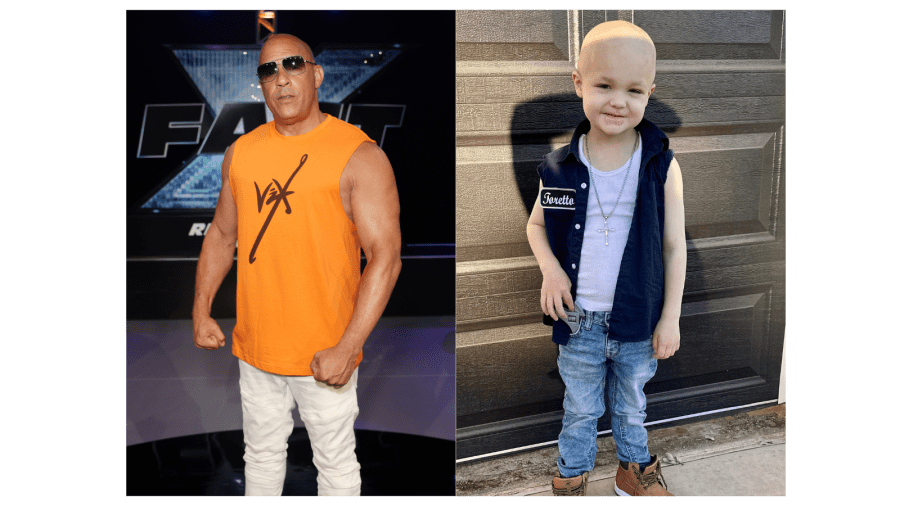 Vin Diesel surprises 4-year-old fan who battled leukemia