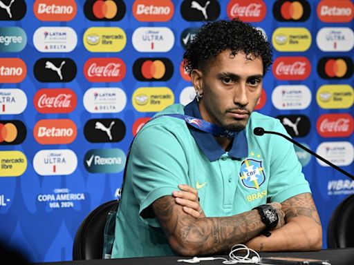 Barcelona’s Raphinha on facing Ronald Araujo at Copa America – ‘I don’t like talking to opponents’