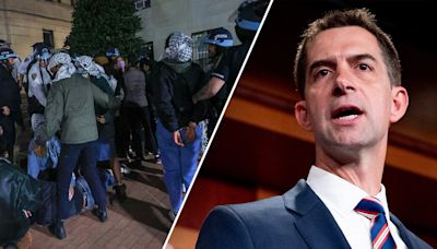 Sen. Tom Cotton takes aim at student loan forgiveness for anti-Israel agitators