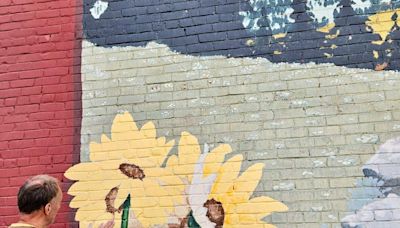 Baker City mural gets a refresh