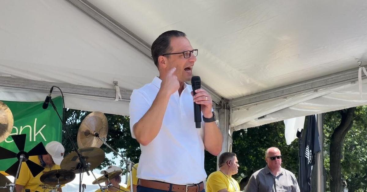 PA: Governor Josh Shapiro Speaks at Pride Festival of Central Pennsylvania - 54816400