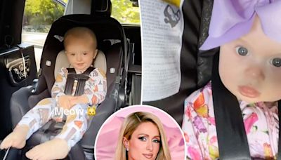 Paris Hilton admits ‘no one is perfect’ after car seat safety concerns, shows babies ‘strapped in’