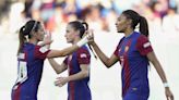 Salma desata la locura y la goleada del Barça (8-0)