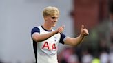 Lucas Bergvall responds to Tottenham pre-season injury scare