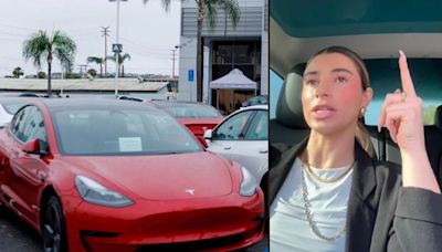 Una mujer quedó atrapada en su Tesla con 46 grados de calor durante una actualización del automóvil