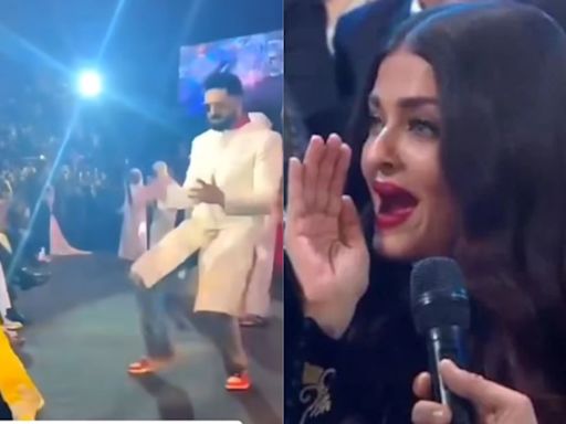 Aishwarya cheers for husband Abhishek's performance during IIFA performance, says 'you rocked it baby!', watch viral video