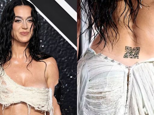 Tatuagem inusitada de Katy Perry rouba flashes no tapete vermelho do VMA