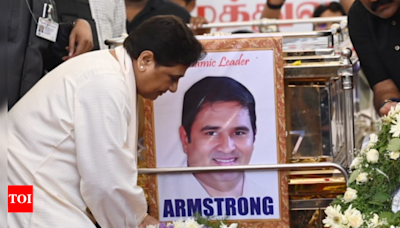 Armstrong murder case: Mayawati calls for CBI probe | Chennai News - Times of India