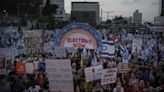 Tens of thousands of Israelis rally against Netanyahu's government