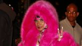 Nicki Minaj Does Barbiecore in Pink Furry Boots Ahead of ‘The Late Show With Stephen Colbert’