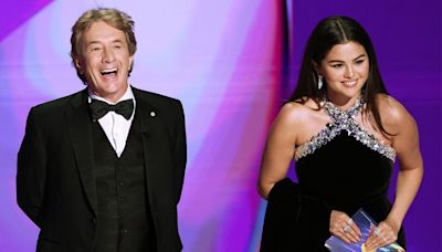 Martin Short Reassures Nervous Selena Gomez in Sweet Moment Before Stepping Onstage at 2024 Emmys: 'I Got You, Baby'